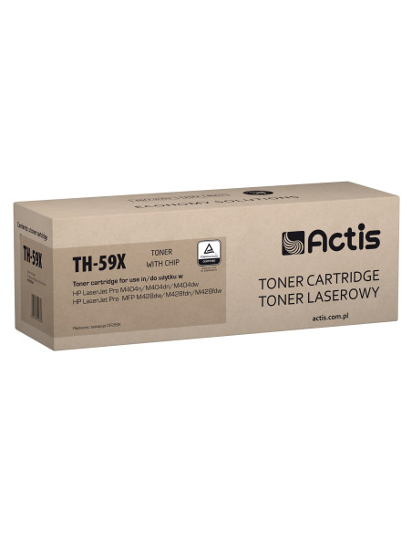 Actis Th-59X Toner (Zamiennik Hp Cf259X  Supreme  10000 Stron  Czarny) Z Chipem Monitorującym Poziom Tonera. Zalecamy Wyłączenie