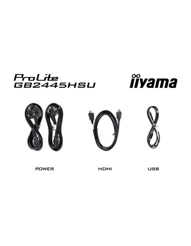 Monitor Iiyama Led 23,8" Gb2445Hsu-B2 100Hz