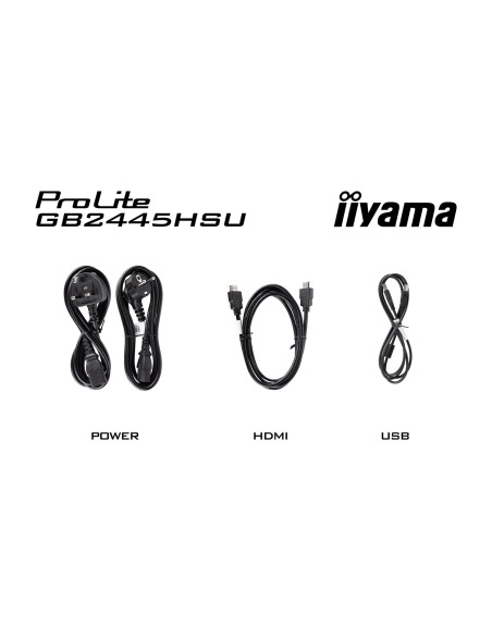 Monitor Iiyama Led 23,8" Gb2445Hsu-B2 100Hz