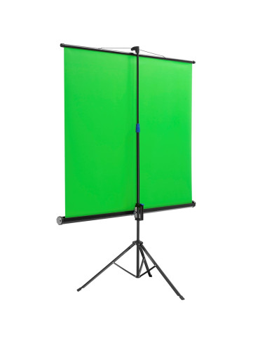 Zielony Ekran Na Statywie Maclean Mc-931, 92", 150X180Cm, Regulowana Wysokość