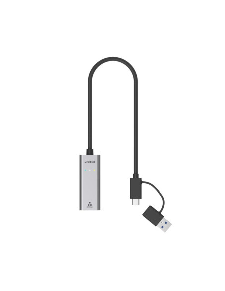 Unitek Adapter Usb-A/Usb-C - Rj-45 2.5 Gbit, U1313C