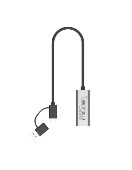 Unitek Adapter Usb-A/Usb-C - Rj-45 2.5 Gbit, U1313C