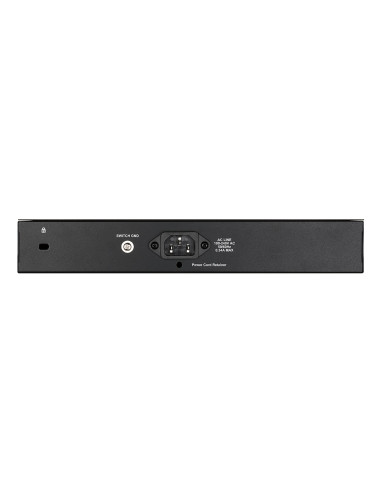 D-Link Dgs-1210-08P Zarządzany L2 Gigabit Ethernet (10/100/1000) Obsługa Poe Czarny