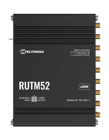 Modem 5G Lte Dual Teltonika Networks Rutm52 (Eu)
