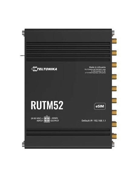 Modem 5G Lte Dual Teltonika Networks Rutm52 (Eu)