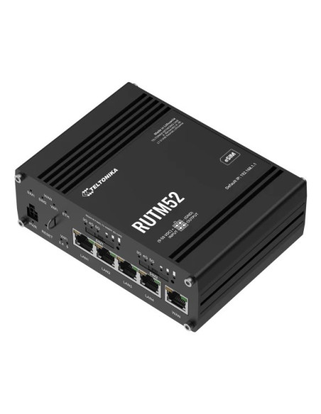 Modem 5G Lte Dual Teltonika Networks Rutm52 (Eu)