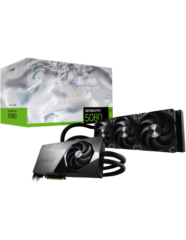 Karta Graficzna Msi Geforce Rtx 5080 16Gb Suprim Liquid Soc Gddr7