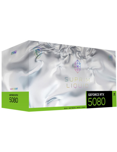 Karta Graficzna Msi Geforce Rtx 5080 16Gb Suprim Liquid Soc Gddr7