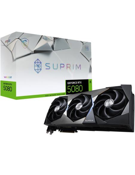 Karta Graficzna Msi Geforce Rtx 5080 16Gb Suprim Soc Gddr7