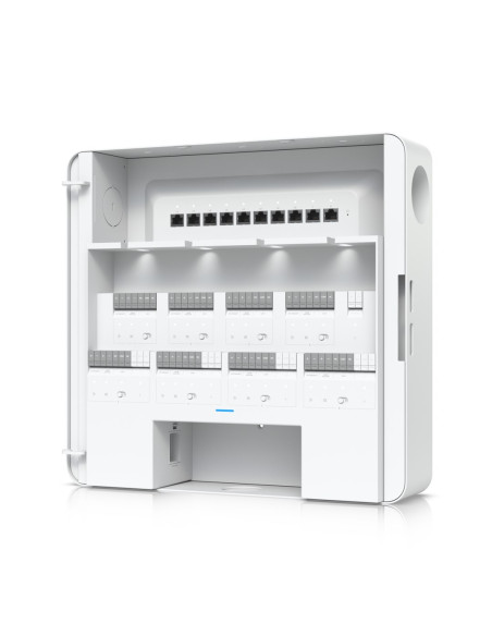 Ubiquiti Enterprise Access Hub Kontroler Wyjścia Awaryjnego Gablotka 8 Drzw. Ethernet