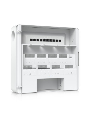 Ubiquiti Enterprise Access Hub Kontroler Wyjścia Awaryjnego Gablotka 8 Drzw. Ethernet