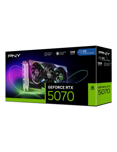 Karta Graf. Pny Geforce Rtx 5070 12Gb Argb Oc 3-Fan