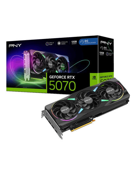 Karta Graf. Pny Geforce Rtx 5070 12Gb Argb Oc 3-Fan