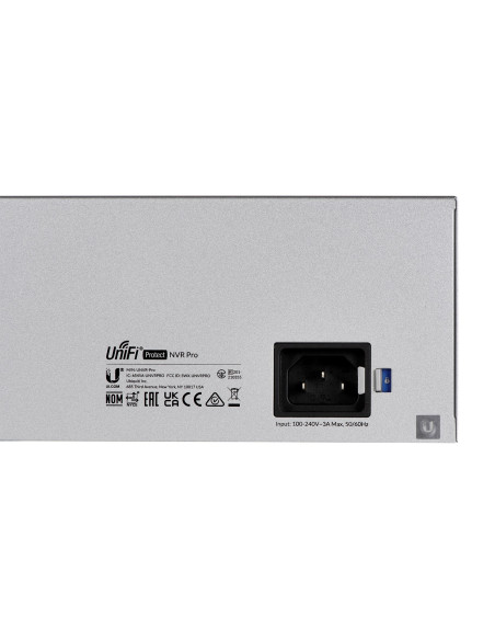 Ubiquiti Unvr-Pro | Nvr | 7X Hdd, 1X Sfp+, 1X Rj45 1000Mb/S, Raid 1, Raid 5