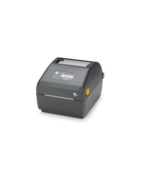 Drukarka Termiczna ZEBRA ZD421 ZD4A042-D0EE00EZ 5704174463757 prawy przód przyciski panel konfiguracyjny