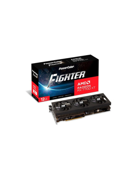 Karta Graficzna Powercolor Radeon Rx 7700 Xt Fighter 12Gb Oc Gddr6