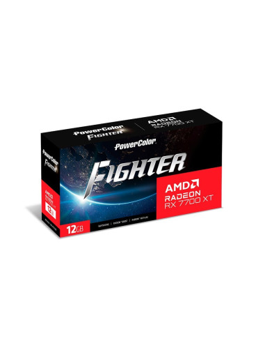 Karta Graficzna Powercolor Radeon Rx 7700 Xt Fighter 12Gb Oc Gddr6