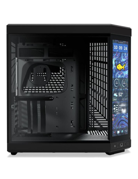 Hyte Y70 Midi Tower Touch Infinite - Pitch Black