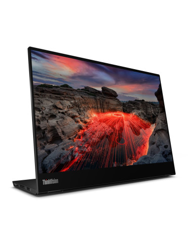 Lenovo Monitor Thinkvision 14.0" M14T Gen 2 Touch 16:9 Panel Ips 2240 X 1400 Lift Usb Hub Dp
