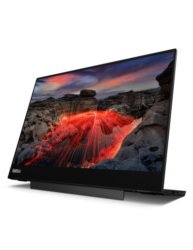 Lenovo Monitor Thinkvision 14.0" M14T Gen 2 Touch 16:9 Panel Ips 2240 X 1400 Lift Usb Hub Dp