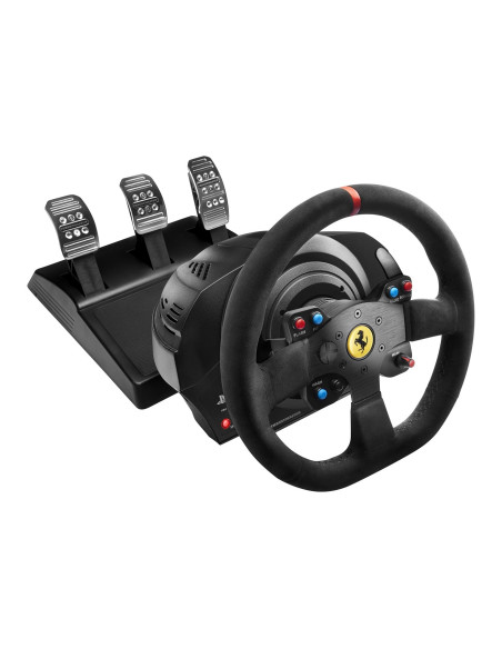 Thrustmaster T300 Ferrari Integral Racing Wheel Alcantara Edition Czarny Kierownica + Pedały Analogowa/Cyfrowa Pc, Playstation 4