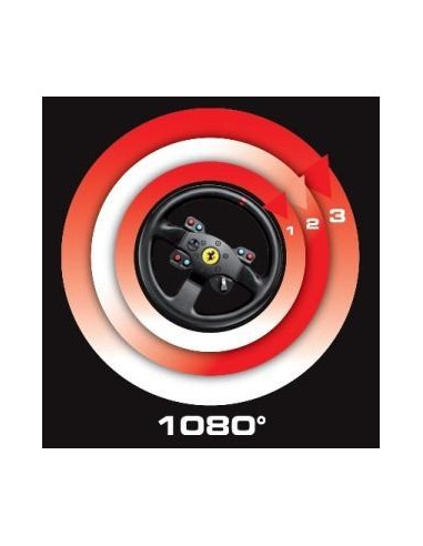 Thrustmaster T300 Ferrari Integral Racing Wheel Alcantara Edition Czarny Kierownica + Pedały Analogowa/Cyfrowa Pc, Playstation 4