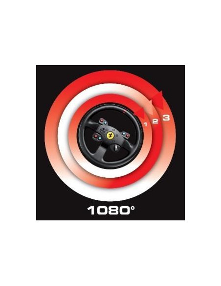 Thrustmaster T300 Ferrari Integral Racing Wheel Alcantara Edition Czarny Kierownica + Pedały Analogowa/Cyfrowa Pc, Playstation 4