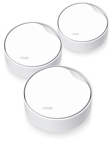 Tp-Link Deco X50-Poe(3-Pack) Dual-Band (2.4 Ghz/5 Ghz) Wi-Fi 6 (802.11Ax) Biały Wewnętrzne