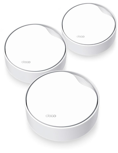 Tp-Link Deco X50-Poe(3-Pack) Dual-Band (2.4 Ghz/5 Ghz) Wi-Fi 6 (802.11Ax) Biały Wewnętrzne
