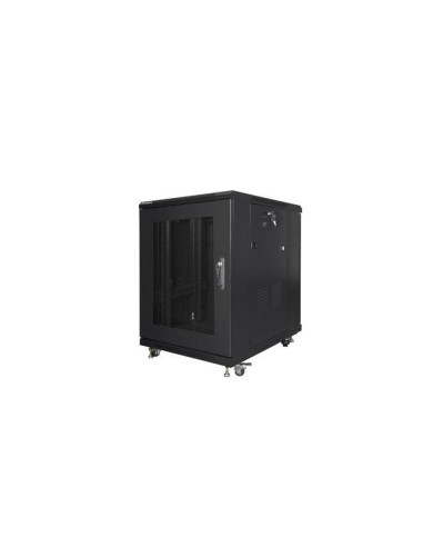 Lanberg Szafa Stojąca Rack 19" 15U 600X800 Czarna