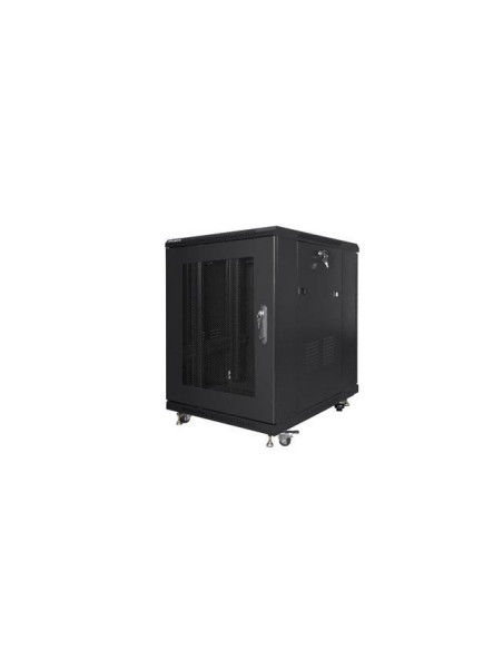 Lanberg Szafa Stojąca Rack 19" 15U 600X800 Czarna