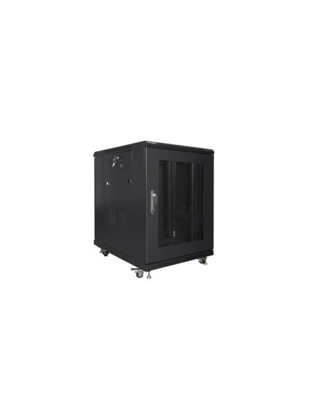 Lanberg Szafa Stojąca Rack 19" 15U 600X800 Czarna
