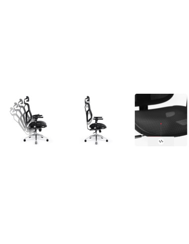 Fotel Gamingowy Diablo V-Basic Fotel Czarno-Czarny