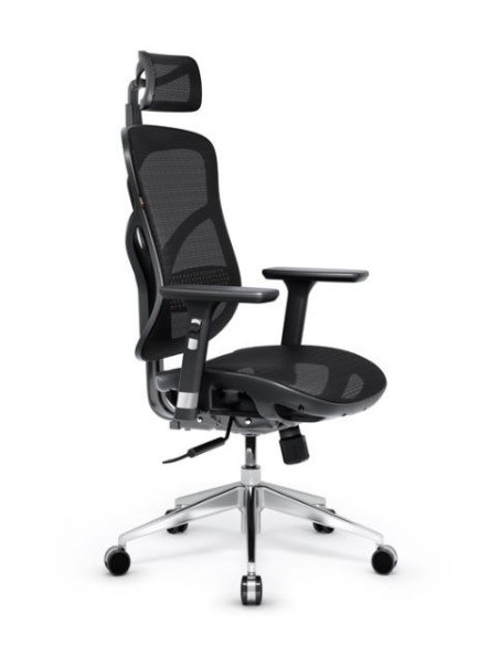 Fotel Gamingowy Diablo V-Basic Fotel Czarno-Czarny