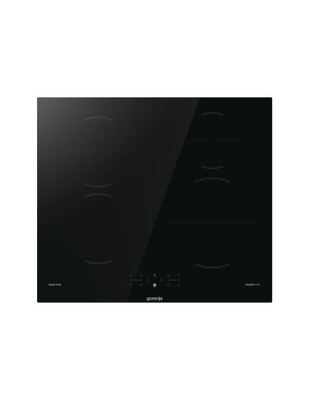 Gorenje Płyta Grzewcza Gi6401Bsc Indukcyjna Liczba Palników/Stref Grzewczych 4 Zegar Dotykowy Czarny