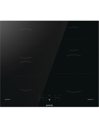 Gorenje Płyta Grzewcza Gi6401Bsc Indukcyjna Liczba Palników/Stref Grzewczych 4 Zegar Dotykowy Czarny