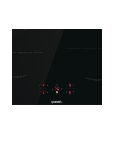 Gorenje Płyta Grzewcza Gi6401Bsc Indukcyjna Liczba Palników/Stref Grzewczych 4 Zegar Dotykowy Czarny