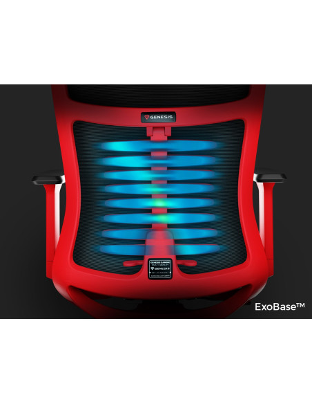 Fotel Ergonomiczny Genesis Astat 700 G2 Czerwony