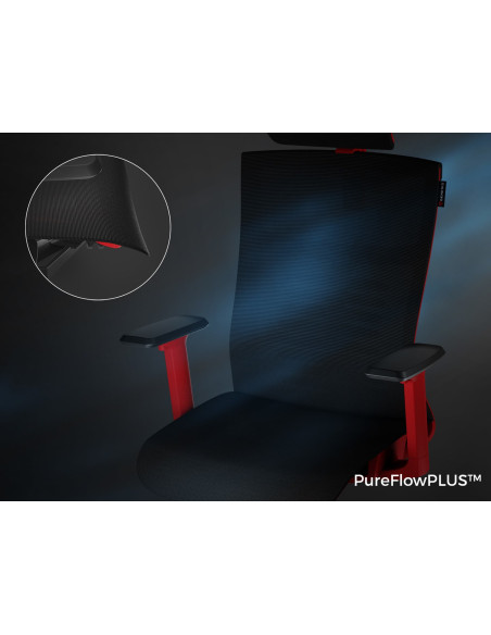 Fotel Ergonomiczny Genesis Astat 700 G2 Czerwony
