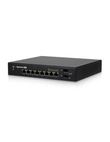 Ubiquiti Networks Edgeswitch 8 Zarządzany Gigabit Ethernet (10/100/1000) Czarny Obsługa Poe