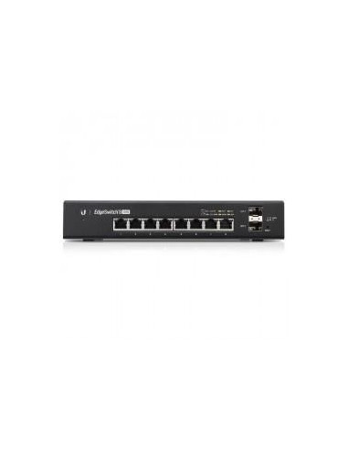Ubiquiti Networks Edgeswitch 8 Zarządzany Gigabit Ethernet (10/100/1000) Czarny Obsługa Poe