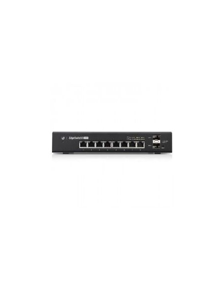 Ubiquiti Networks Edgeswitch 8 Zarządzany Gigabit Ethernet (10/100/1000) Czarny Obsługa Poe