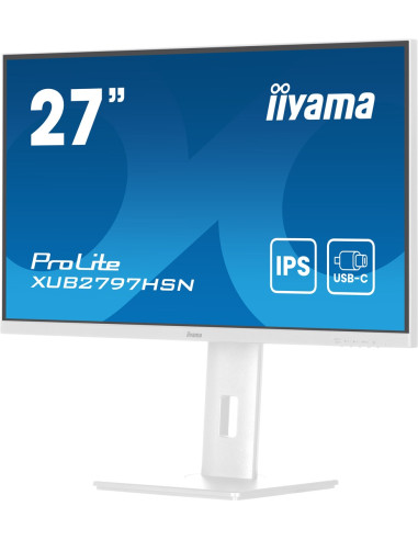 Monitor Iiyama 68,5 Cm (27") Xub2797Hsn-W2 16:9 Hdmi+Dp+Usb-C
