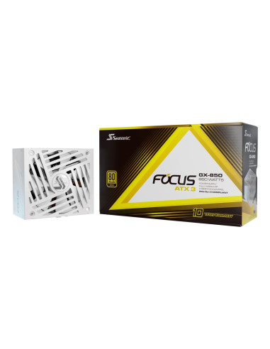Seasonic Focus Gx-850 Moduł Zasilaczy 1000 W 20+4 Pin Atx Atx Biały