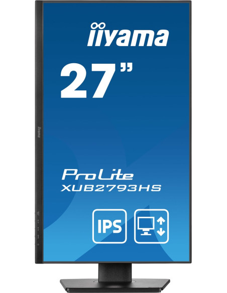 Monitor Iiyama 68,5 Cm (27 Cali) Xub2793Hs-B7 16:9 Hdmi+Dp Ips Lift