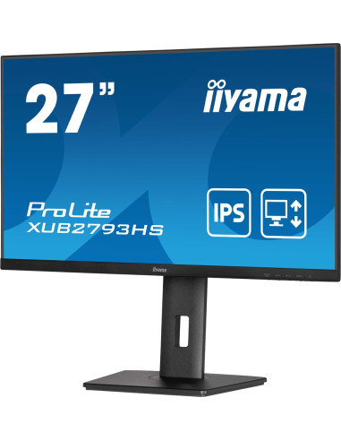 Monitor Iiyama 68,5 Cm (27 Cali) Xub2793Hs-B7 16:9 Hdmi+Dp Ips Lift