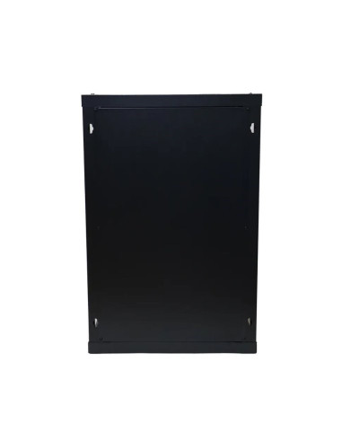 Extralink-Szafa Wisz 19" 18U 600Mm D.szklane Czarna