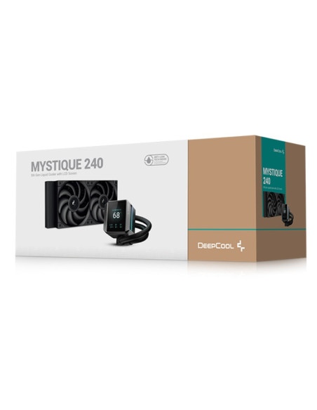 Deepcool Mystique 240 Procesor Chłodnica Cieczy All-In-One 12 Cm Czarny 1 Szt.