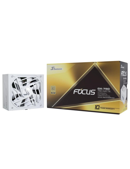 Zasilacz 1000W Seasonic Focus-Gx-1000-V4-White Atx 3.1 80+ Gold
