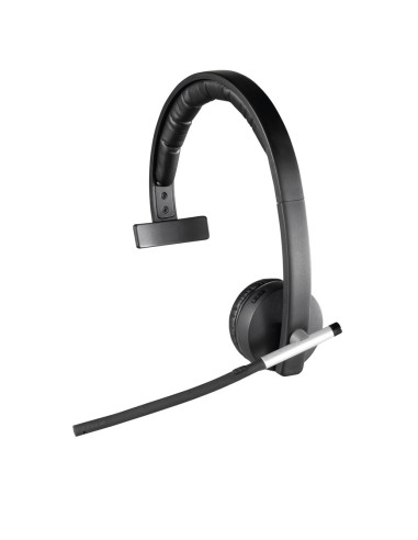 Logitech H820E Zestaw Słuchawkowy Bezprzewodowy Opaska Na Głowę Biuro/Centrum Telefoniczne Podstawka Do Ładowania Czarny